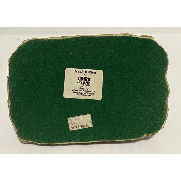 Vtg Collectible Izaak Walton Cottage House Village Sculpture by Lilliput Lane - Picture 7 of 15